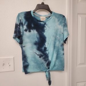 Blue Tie Dye Tee